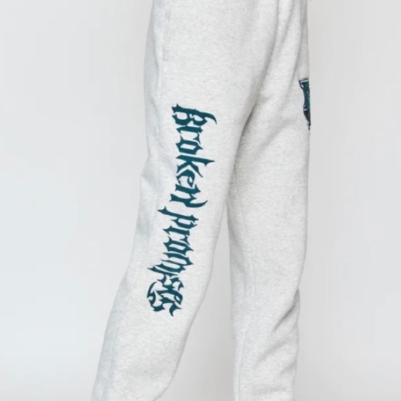 Brand New Broken Promises “ Poor Sport ” Sweatpants NWT - Picture 3 of 7